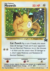 Meowth - 10 - Cosmos Holo PROMO Game Boy
